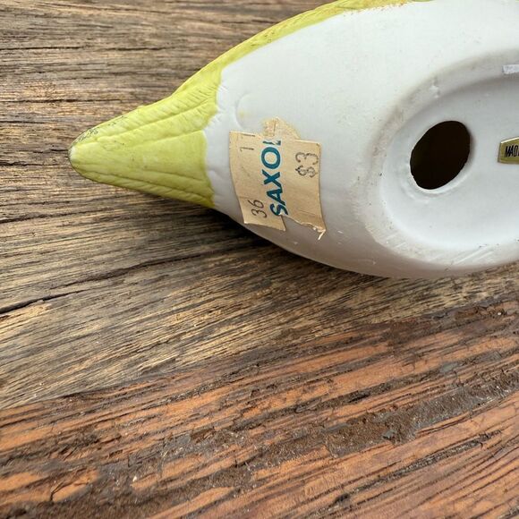 Vintage Porcelain Dove with Holly Candlestick Holder - Picture 8 of 10